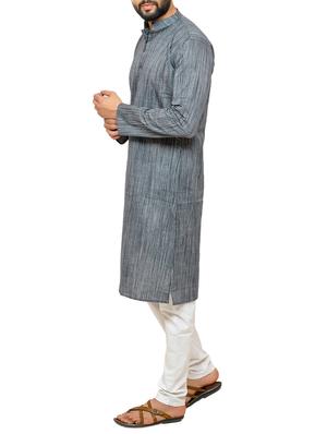 multi colored cotton long kurta - 14887944 - Standard Image - 2