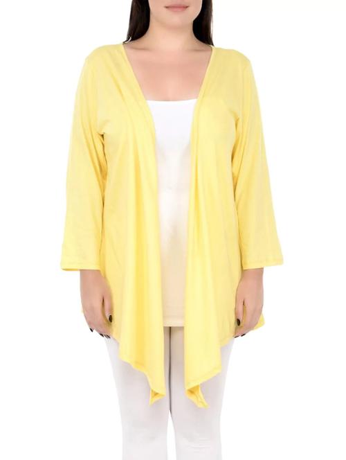 yellow solid shrug - 14888040 - Standard Image - 1