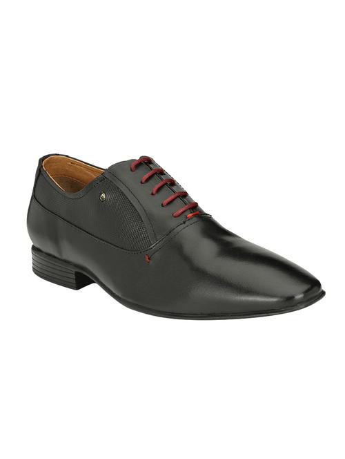 black Leather formal oxford - 14888363 - Very Small Image - 1