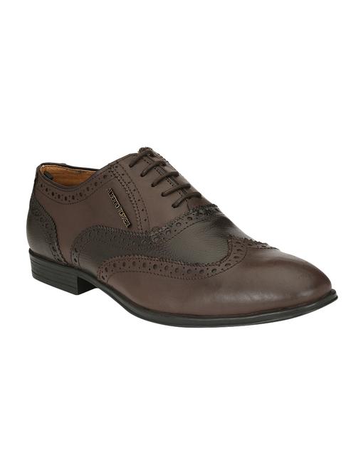 brown Leather formal brouge - 14888368 - Standard Image - 1