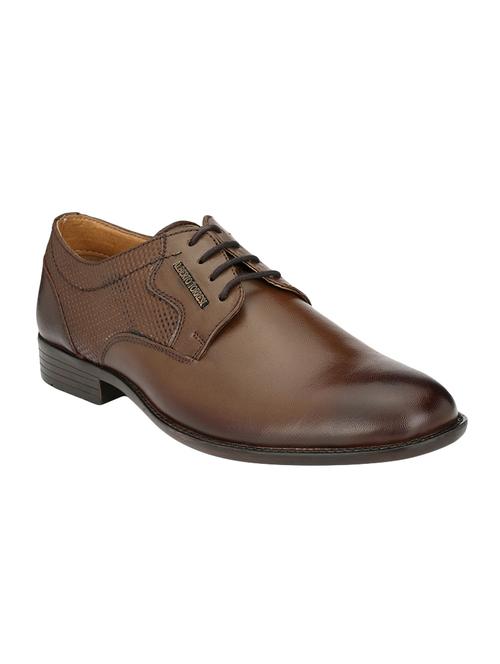brown Leather formal derby - 14888376 - Standard Image - 1