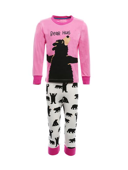 pink cotton pyjama set - 14888516 - Standard Image - 1