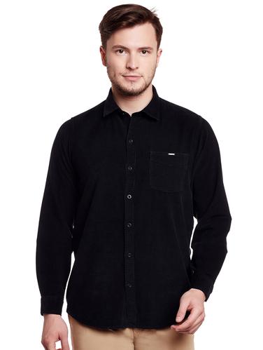 black cotton casual shirt - 14888546 - Very Small Image - 1