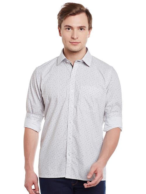 white cotton casual shirt - 14888570 - Very Small Image - 1