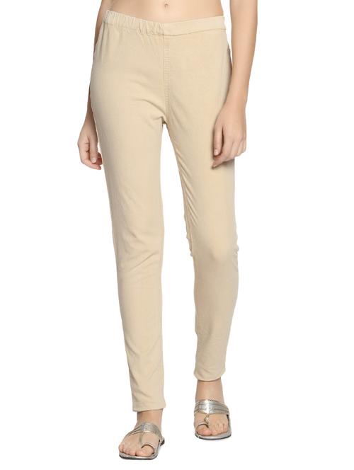 Soch beige cotton churidar - 14888851 - Very Small Image - 1