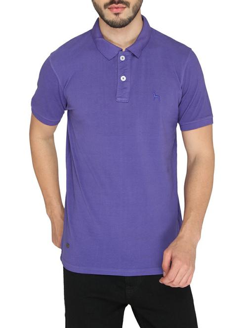 purple cotton t-shirt - 14888896 - Standard Image - 1