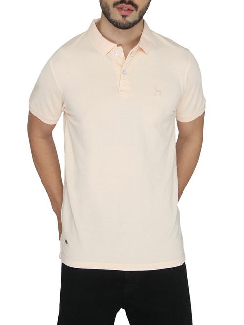 beige cotton t-shirt - 14888897 - Standard Image - 1