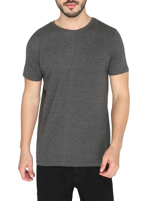 grey cotton t-shirt - 14888901 - Standard Image - 1
