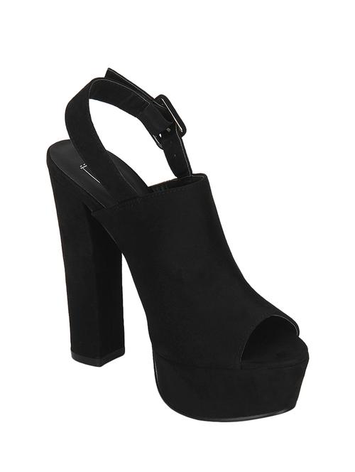 black back strap sandal - 14889011 - Standard Image - 1