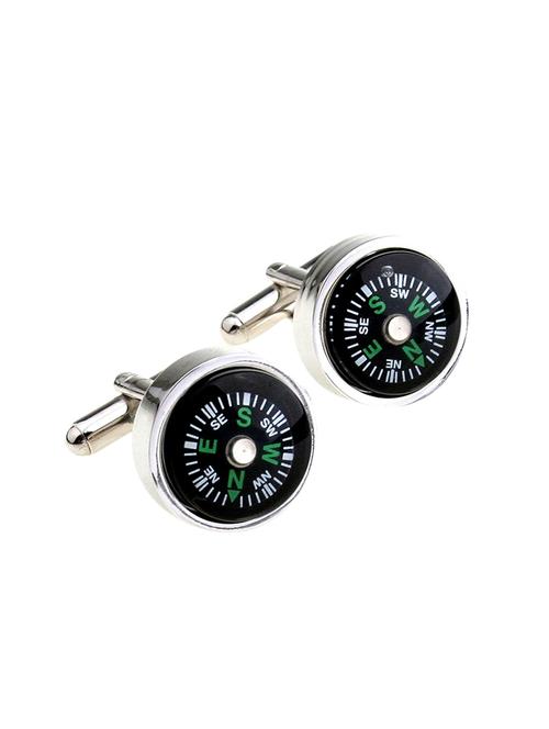 black metal cufflink - 14889031 - Standard Image - 1