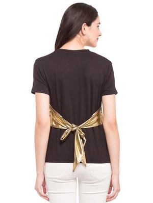 frill detail layered tie back top - 14889363 - Standard Image - 3