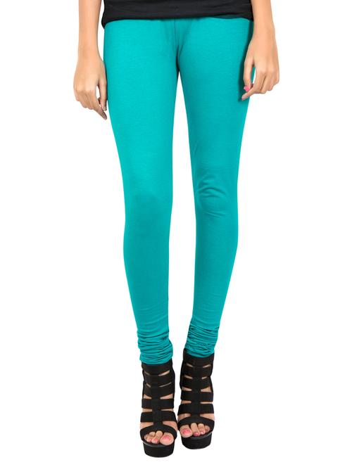 blue solid leggings - 14889524 - Standard Image - 1