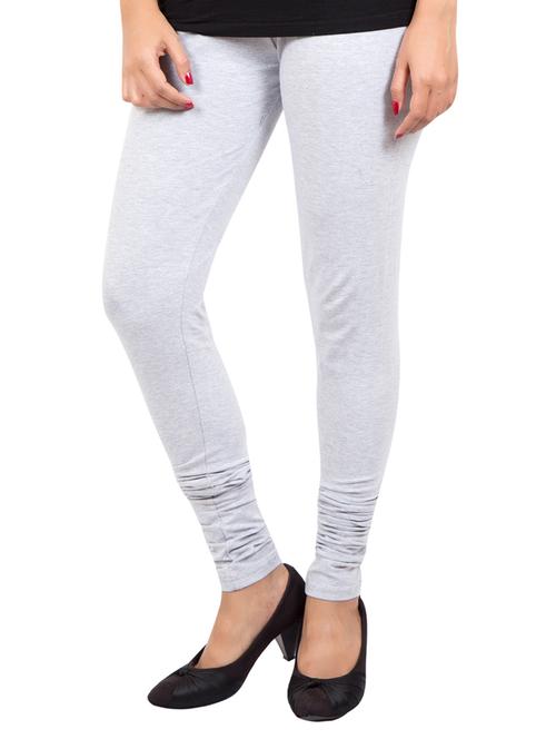 grey solid leggings - 14889533 - Standard Image - 1