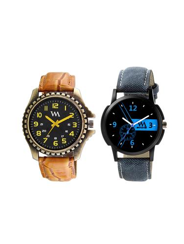Watch Me Watches Analog Combo for Men and Boys REJG-AWC-014-WMC-004 - 14889561 - Very Small Image - 1