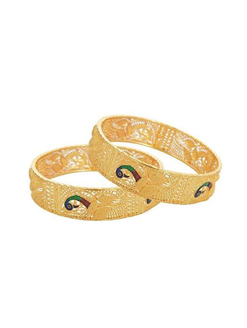 multi gold plated bangle - 14889692 - Very Small Image - 1