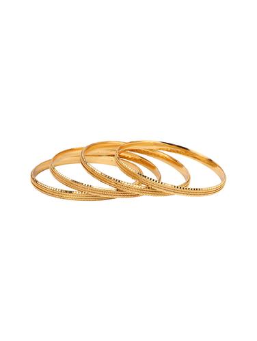 multi gold plated bangle - 14889699 - Very Small Image - 1