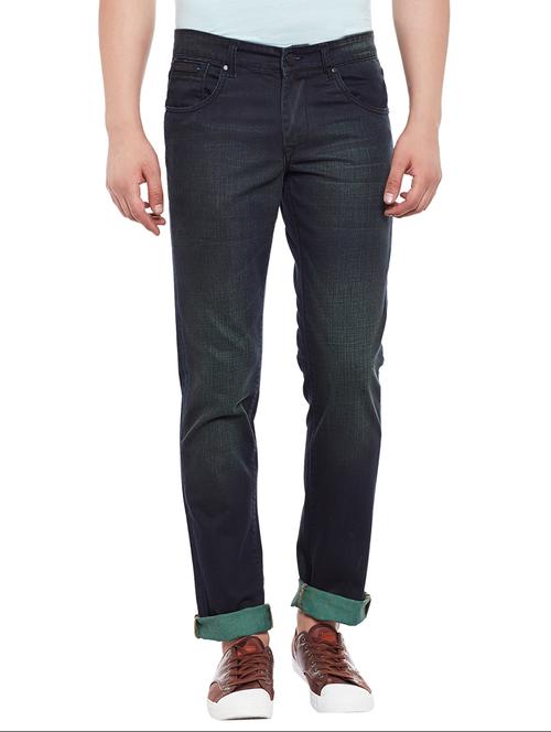 blue denim washed jeans - 14889714 - Very Small Image - 1