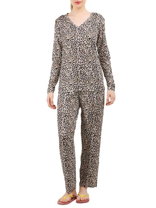 multi colored nightwear pajama set - 14889718 - Very Small Image - 1