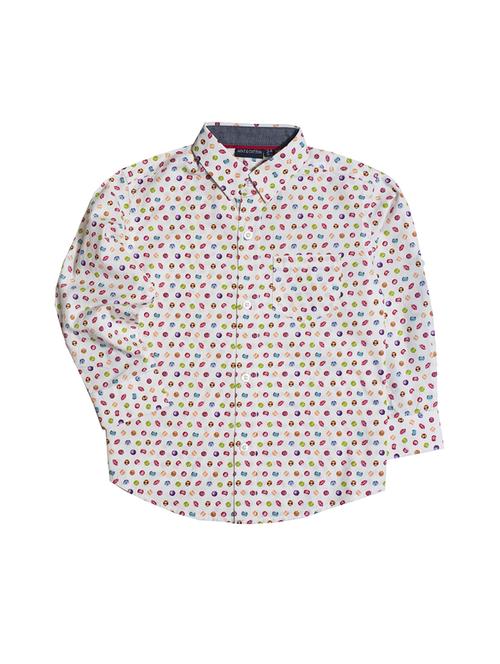 white cotton shirt - 14889982 - Very Small Image - 1