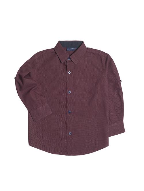 red cotton shirt - 14889988 - Standard Image - 1