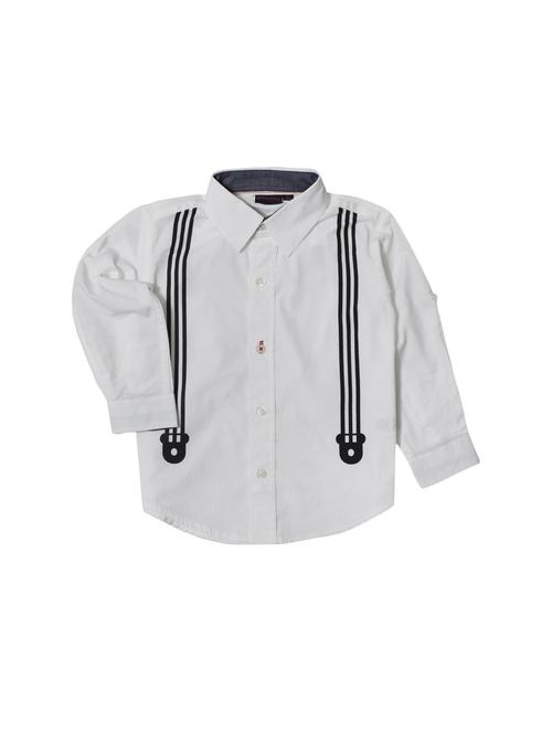 white cotton shirt - 14889993 - Very Small Image - 1