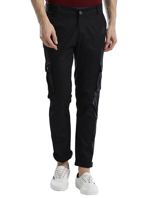 black cotton cargos - 14890542 - Very Small Image - 1