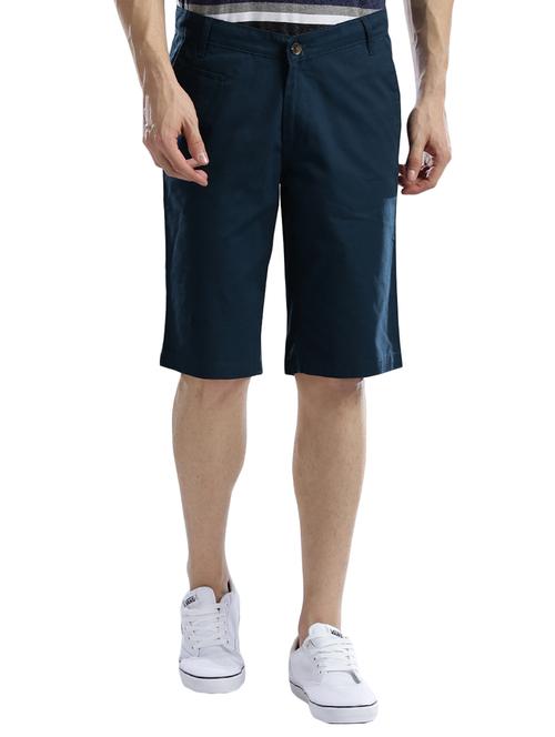 blue cotton shorts - 14890548 - Standard Image - 1