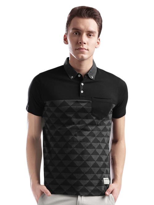 black cotton pocket t-shirt - 14890582 - Very Small Image - 1