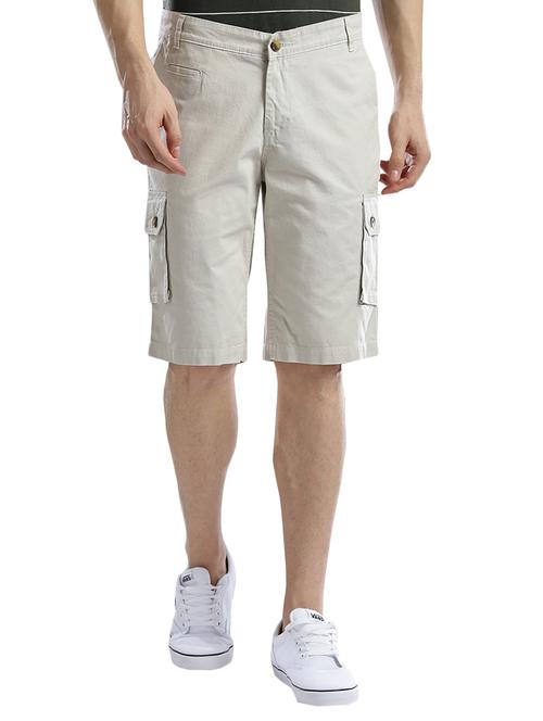 white cotton shorts - 14890609 - Standard Image - 1