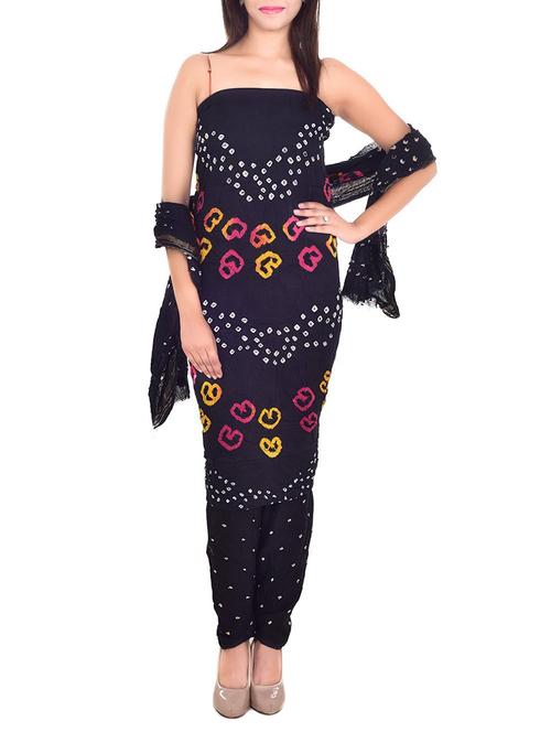 multi cotton salwar suit unstitched - 14890826 - Very Small Image - 1