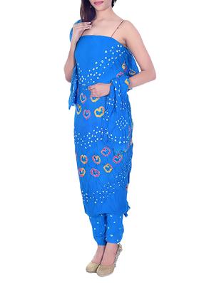 multi colored cotton salwar suit unstitched - 14890827 - Standard Image - 2