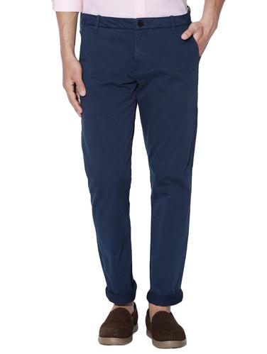 blue cotton flat front - 14891360 - Very Small Image - 1
