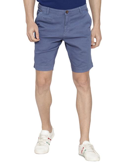 blue cotton shorts - 14891374 - Very Small Image - 1