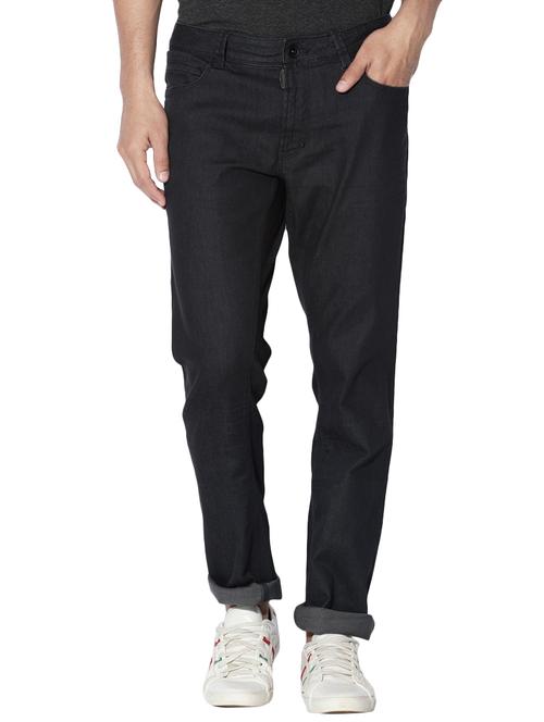 black denim plain jeans - 14891387 - Very Small Image - 1