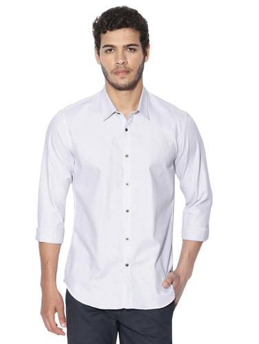 white cotton casual shirt - 14891409 - Very Small Image - 1