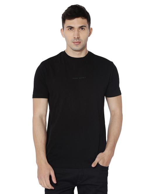 black cotton t-shirt - 14891492 - Very Small Image - 1