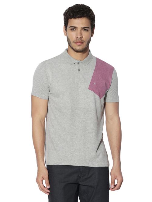 grey cotton t-shirt - 14891499 - Very Small Image - 1