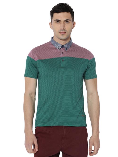 green cotton t-shirt - 14891508 - Very Small Image - 1