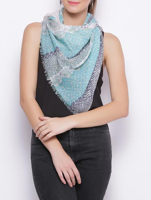 white viscose scarf - 14892090 - Very Small Image - 1