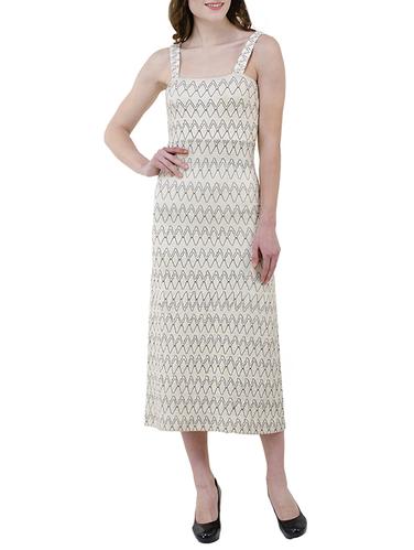 white smocked maxi dress - 14892179 - Very Small Image - 1