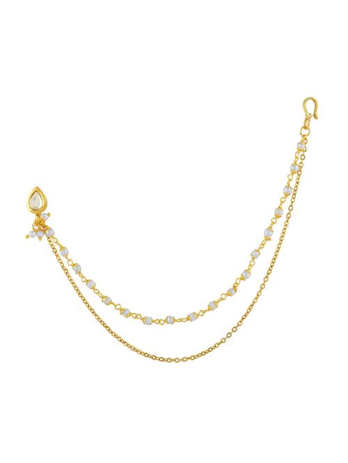 multi brass nose pin - 14892196 - Standard Image - 1