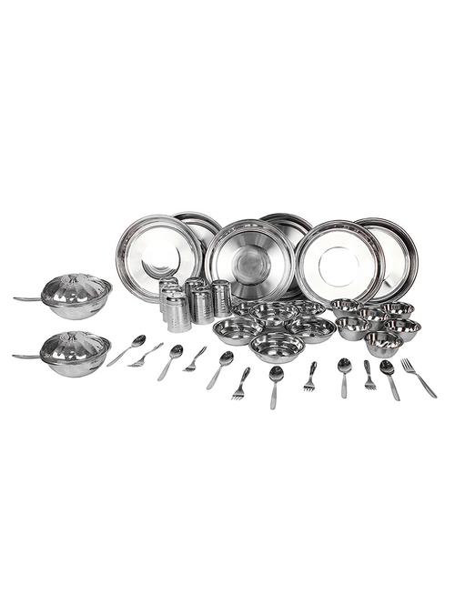 Stainless Steel Dinner Set of 40 - 14892360 - Very Small Image - 1