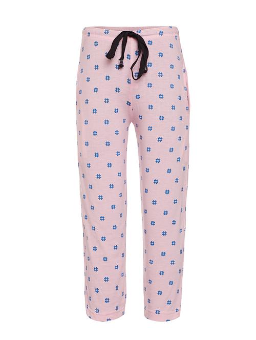 pink cotton blend pyjama - 14892368 - Standard Image - 1