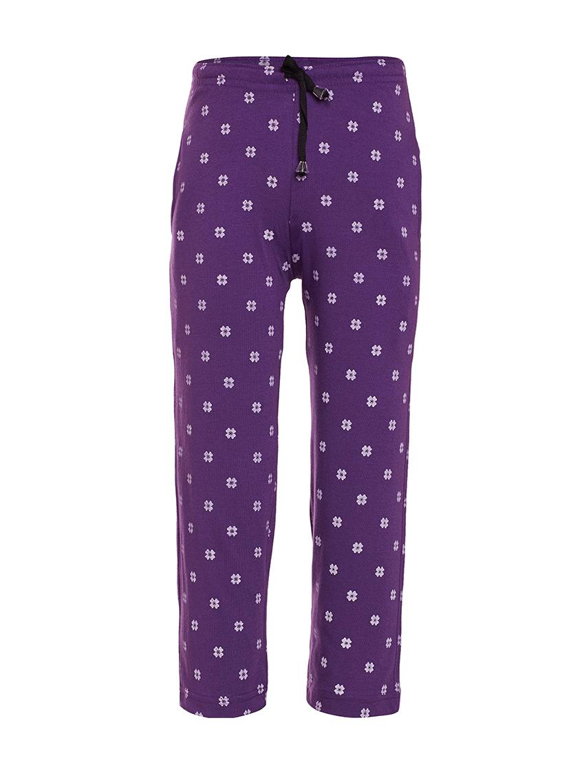 purple cotton blend pyjama - 14892369 - Zoom Image - 1