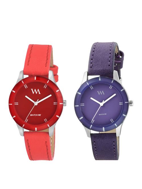 Watch Me Wrist Watches Combo for Women wmal-211-241 - 14893100 - Very Small Image - 1