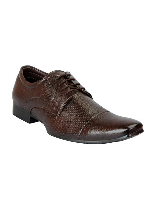 brown Leather formal derby - 14893288 - Standard Image - 1