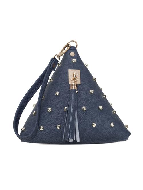blue leatherette sling bag - 14893461 - Very Small Image - 1
