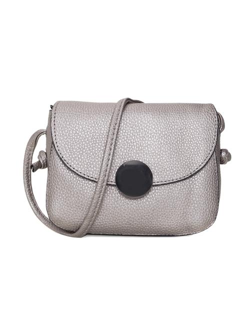 gold leatherette regular sling bag - 14893466 - Very Small Image - 1
