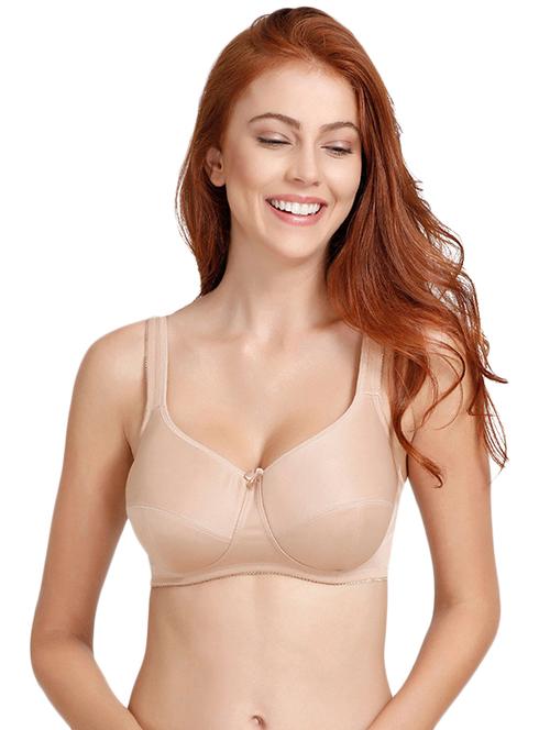 beige solid minimizer bra - 14893698 - Very Small Image - 1