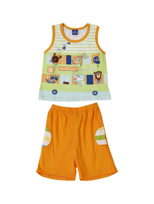 orange cotton shorts set - 14893958 - Very Small Image - 1